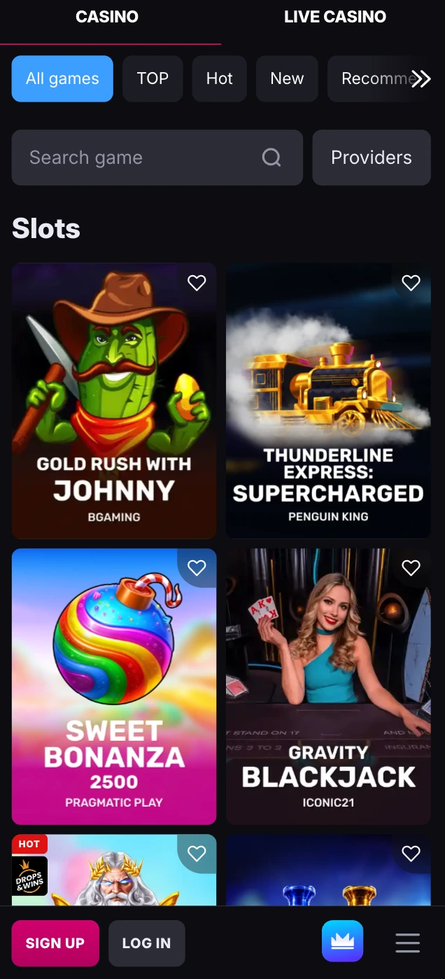 Download the SkyCrown Casino App
